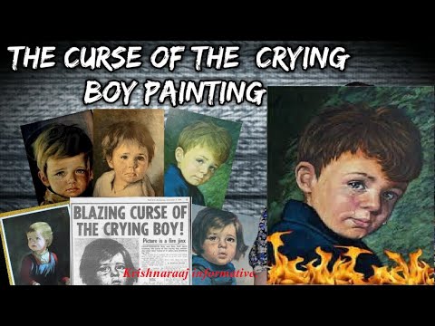 மிரட்டும் சபிக்கப்பட்ட ஓவியம் ?!|"The Crying boy"-cursed painting mystery!|Krishnaraaj informative.