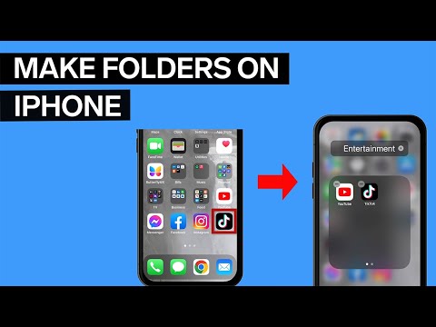 How To Make Folders On iPhone