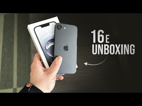 Apple iPhone 16e - Unboxing