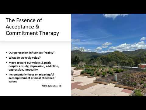 The Essence of Acceptance & Commitment Therapy