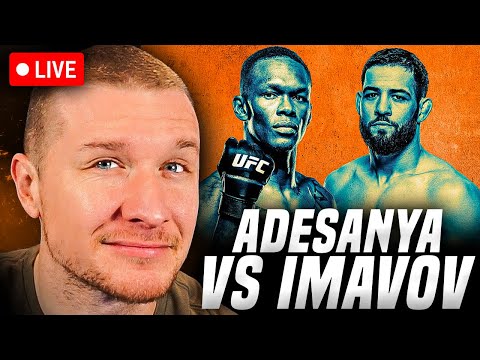 UFC SAUDI ARABIA ADESANYA VS IMAVOV LIVESTREAM WATCH PARTY!! The W.A.D.E. Concept