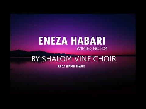 ENEZA HABARI-SHALOM VINE SINGERS (OFFICIAL AUDIO GOSPEL) WIMBO WA WOKOVU