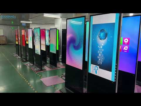 Standard floor standing kiosk indoor totem free-standing kiosk, indoor kiosk, touch kiosk,