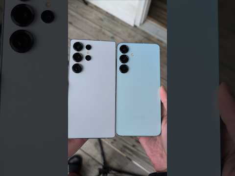 S25 Plus Vs S25 Ultra Size & Boot Up Test