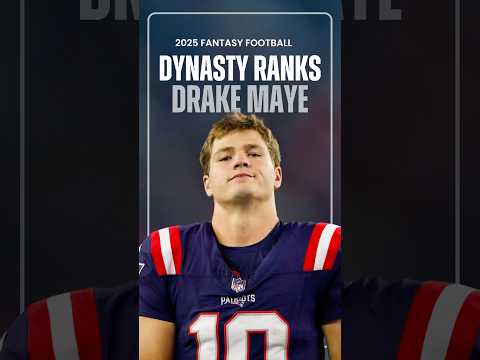 Can Drake Maye Be A TOP 10 Quarterback in 2025 Fantasy Football? #shorts