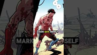 Mark Eats HIMSELF to Survive 🍖😋 #shorts #invincible #markgrayson #invinciblecomics