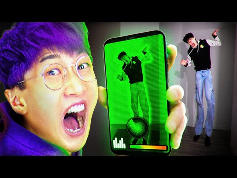 LankyBox Tries WEIRD IPHONE APPS! (GHOST DETECTOR APP?!)