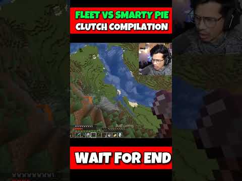 FLEET VS YES SMARTY PIE CLUTCH COMPILATION PART -2 #himlands #smartypie #anshubisht #fleetsmp #viral