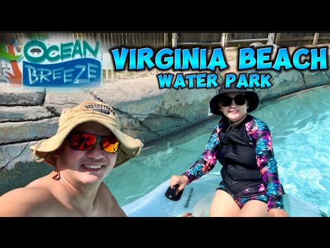 OCEAN BREEZE WATER PARK IN VIRGINIA BEACH Family Fun #virginbeach #oceanbreeze