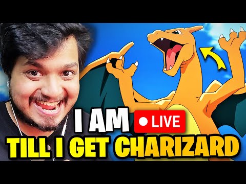 Live Till I Get Charizard - Pokemon Marathon Stream with Ezio