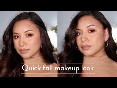 QUICK AND EASY FALL MAKEUP LOOK