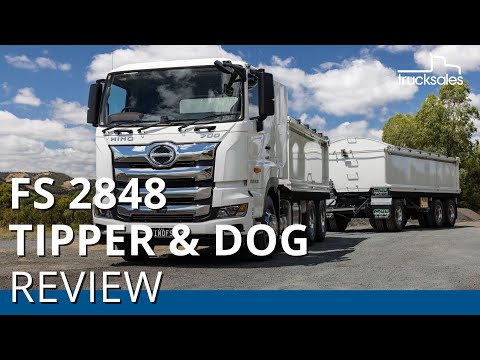 Hino 700 Series FS 2848 tipper and dog 2022 Review | trucksales