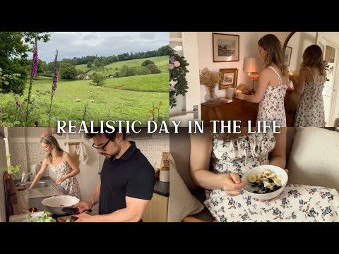 Peaceful DAY IN THE LIFE | Morning routine, Countryside, New hair, Summer salad, Slow Living Vlog