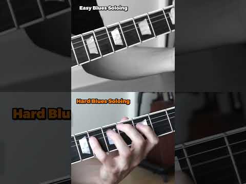 Easy Blues Soloing VS Hard Blues Soloing