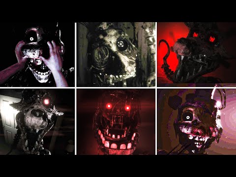 The Joy Of Creation Remake (FNAF) - All Jumpscares & Scary Moments 4K 2024