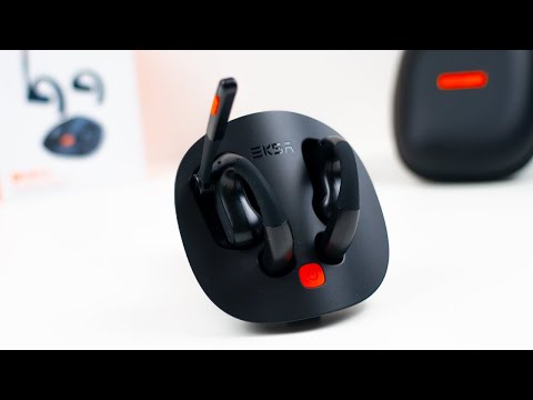 EKSA S30 Open-Ear Air Conduction True Wireless Headset Unboxing - ASMR