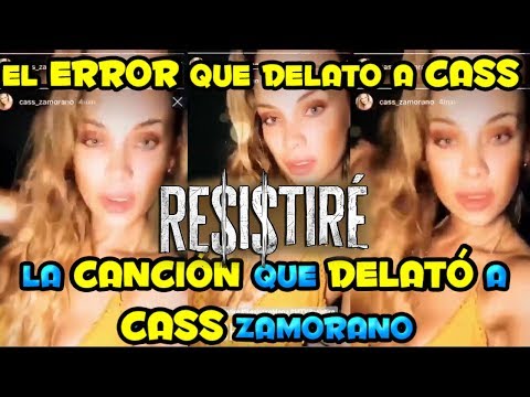 EL ERROR DE CASS ZAMORANO QUE LA DELATÓ / RE$I$TIRÉ