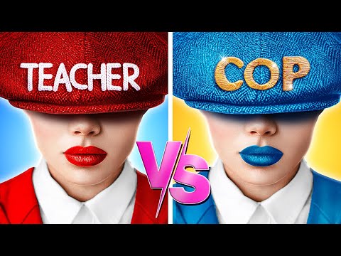 TEACHER VS STUDENT-COP | Secret PRANKER in my School - Funny School Struggles