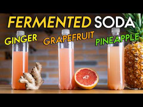 3 Grapefruit Sodas, Fermented and Easy + 3 Palomas