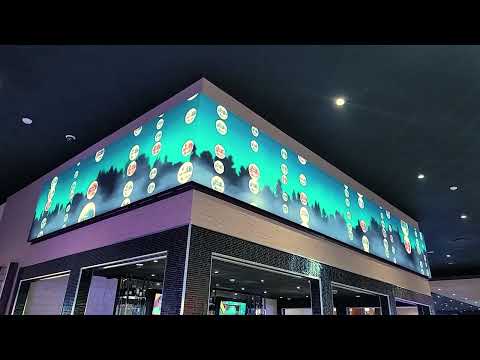 3D Glass Dragon Animation on 9K LED | Muckleshoot Casino