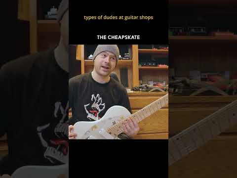 Types of dudes at guitar stores #metal #guitar #guitarist #metalcore #music #metalhead