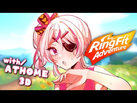 【AT HOME 3D】Exercise Time - Ring Fit Adventure【Maria Marionette | NIJISANJI EN】