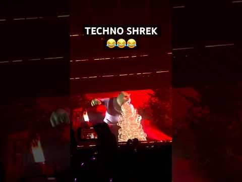 When Shrek went to a #rave 😂 #techno #hardtechno