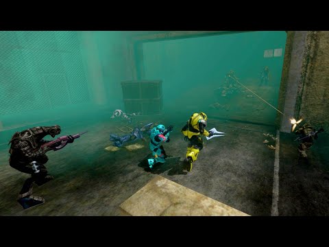 UNSC and the ARBITER try to survive the FLOOD - HALO 3 AI BATTLE