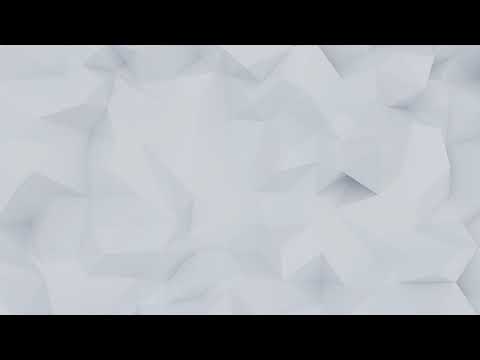 Loop Animation of Abstract Low Poly White Triangles Background | Free HD Version Footage