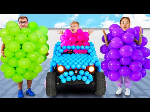 Oliver's Dress Up Adventure + more fun stories with Diana and Roma's Family