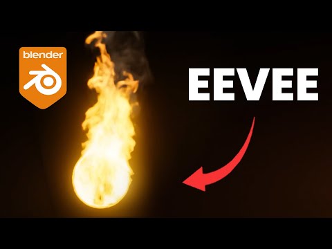 Fire Simulations in EEVEE are Easy! Blender Tutorial