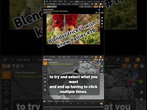 Selection in Blender is Clunky #blendertutorial #3d