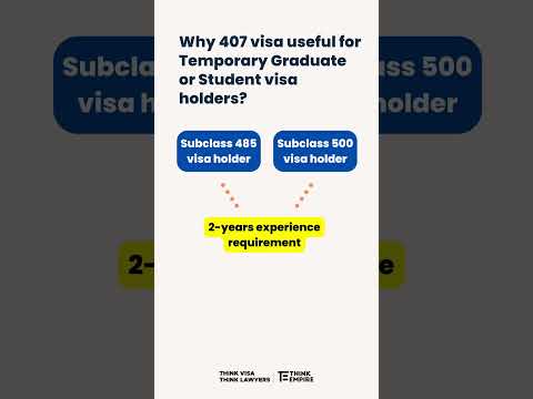 Extending your time in Australia through the Subclass 407 Training Visa