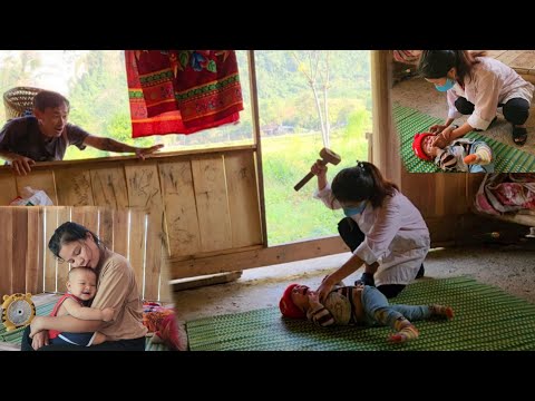 Single father, harvesting cassava to sell, pitying his hard-working ex-wife, the destructive girl