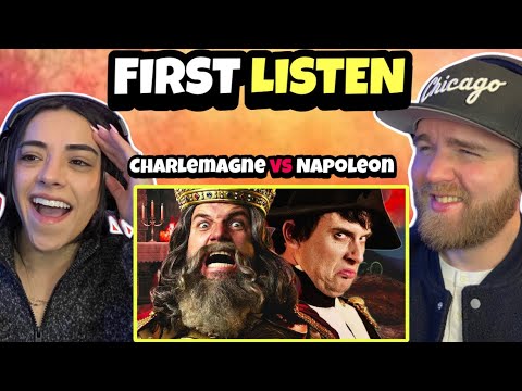 KAREN'S FIRST TIME WITH ERB!!  **Napoleon vs Charlemagne**-  Epic Rap Battles Of History