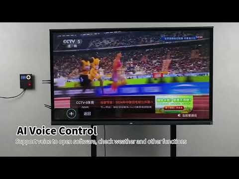 Regitech Interactive whiteboard AI speaker show