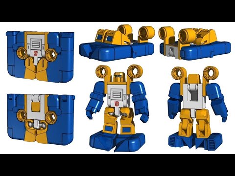 New Transformers Seaspray Cassette action figure revealed by Jizai Toys