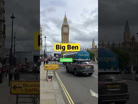 Big Ben #bigben #london #travel #visuallyimpaired #city #cheaptravel