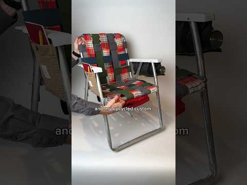 Making a chair from old clothes #upcycling