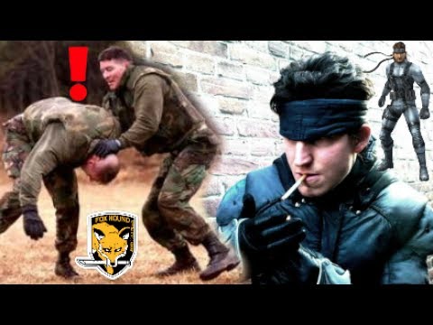 How To Be A Police Officer - Deputy Training/Fighting with Metal Gear Solid Music.