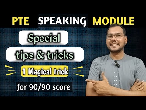 PTE - Speaking Module | Magical tips and strategies | PTE ACADEMIC POINT