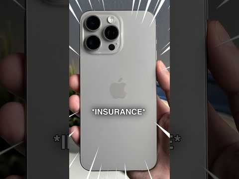 Apple’s iPhone INSURANCE! #shorts #youtubeshorts