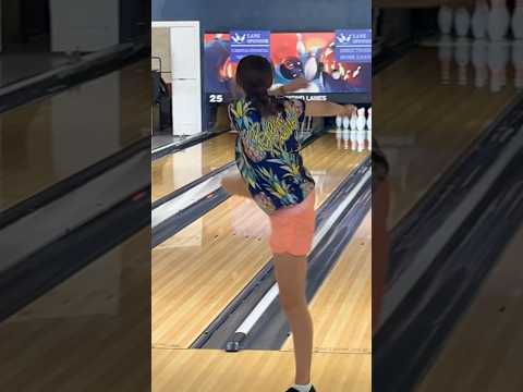 Kick it #bowling #bella #love #youtubeshorts