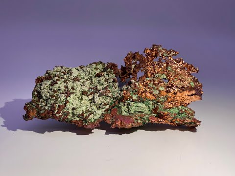 Fine Mineral Specimen: Native Copper from Keweenaw Co., Michigan, USA