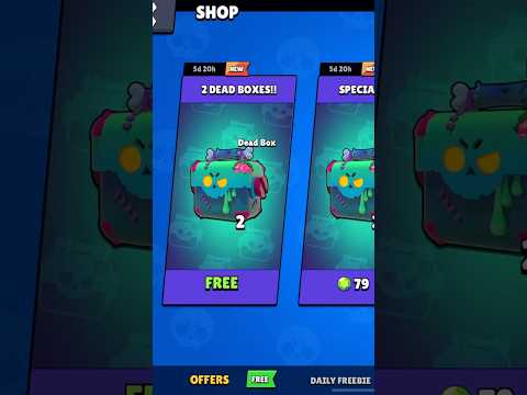 Opening my first Dead Box… #brawlstars #shorts