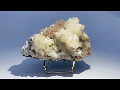 Heulandite included Stilbite Crystals and Mineral Specimen from India