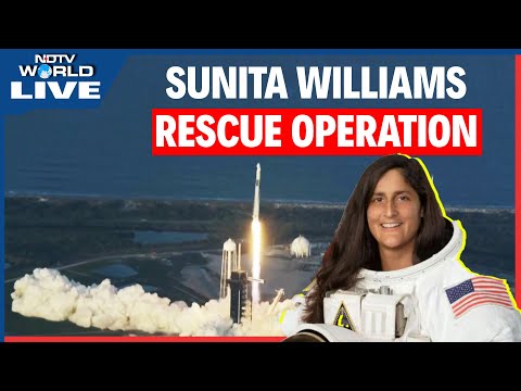 Sunita Williams Latest News | NASA's SpaceX Crew-9 Launch LIVE | Space X LIVE | NASA LIVE | NASA