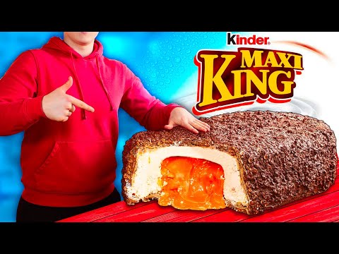 I Made A Giant 154-Pound Kinder Maxi King