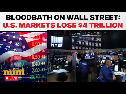 Trump Trade War Latest News LIVE | US Stock Futures Fall After Wall St Plunge; Recession Fears