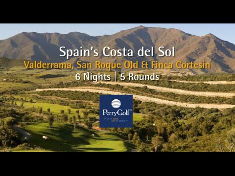 Spain's Costa del Sol Golf Vacation - PerryGolf.com